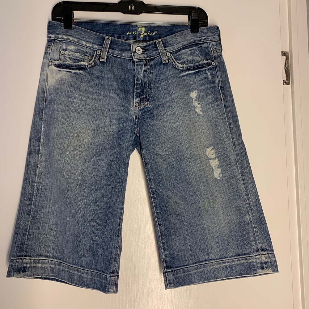7 For All Mankind  Denim Gaucho / Culottes